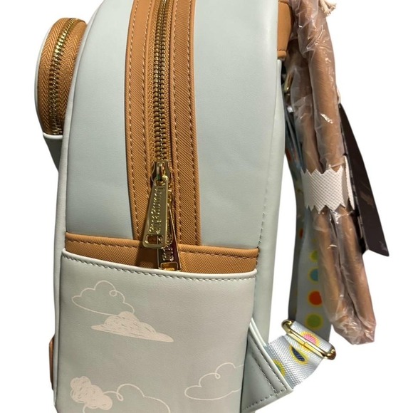 Loungefly Pixar Up Backpack Disney Russell Heart Balloon NWT - Picture 5 of 7